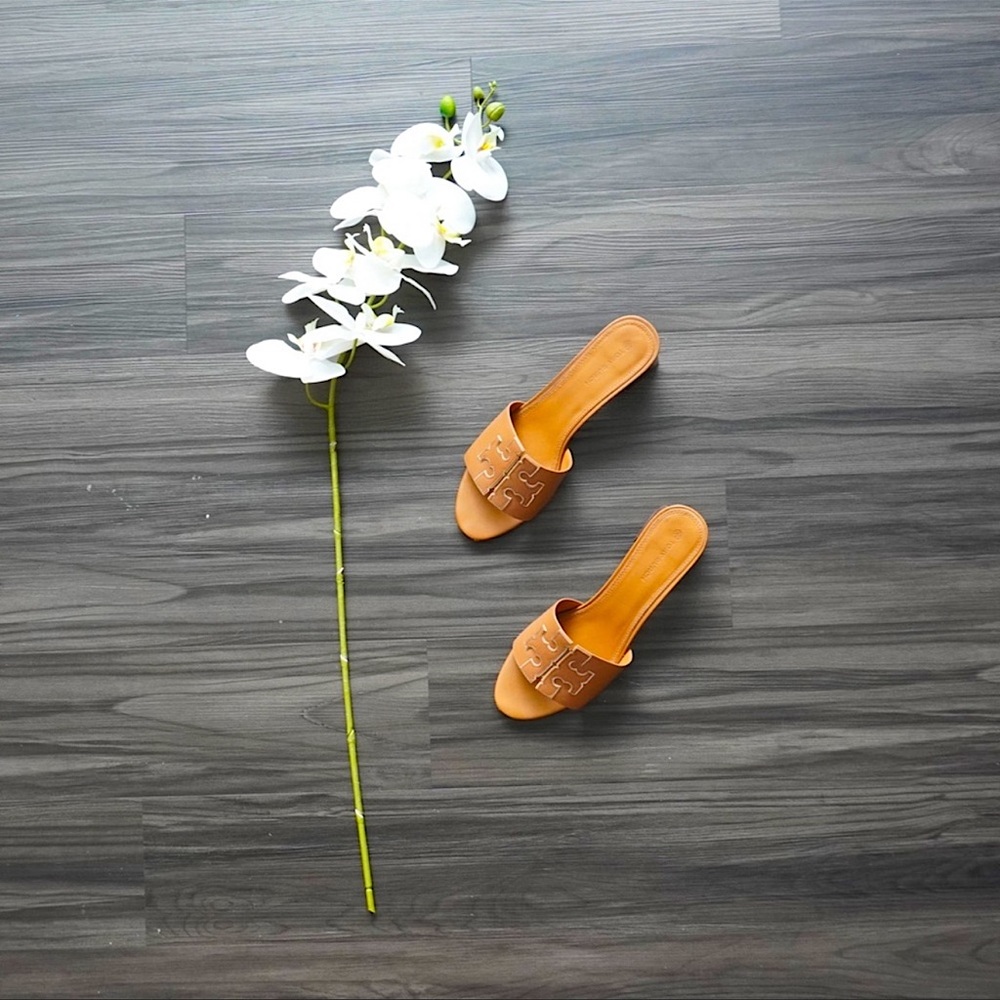 Tory Burch Ines Mid-Heel Slides (55 mm)